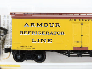 N Scale Micro-Trains MTL 58030 Armour Refrigerator Line 36' Reefer 7306 RTR