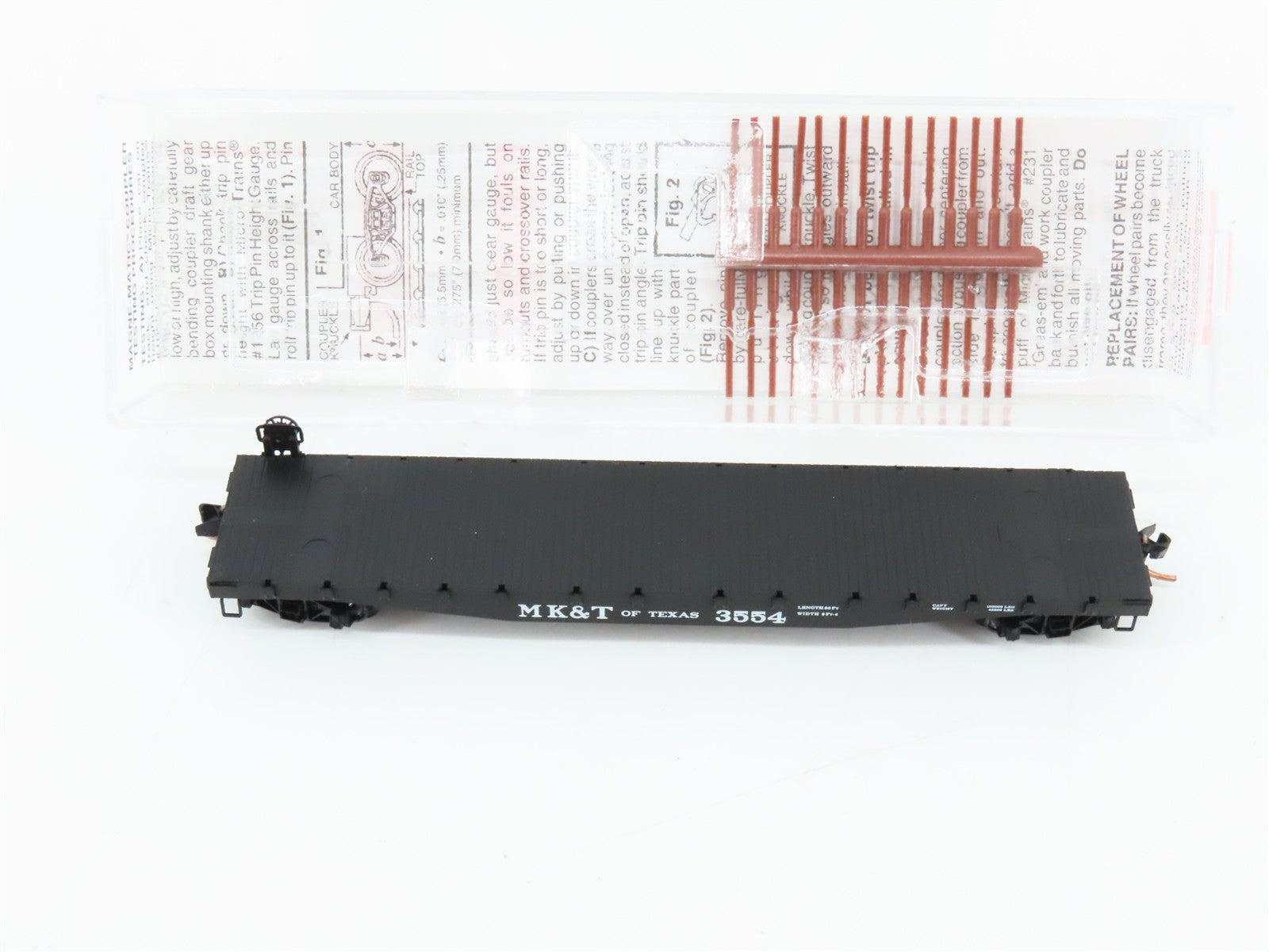 N Scale Micro-Trains MTL 45240 50' Flat Car RTR