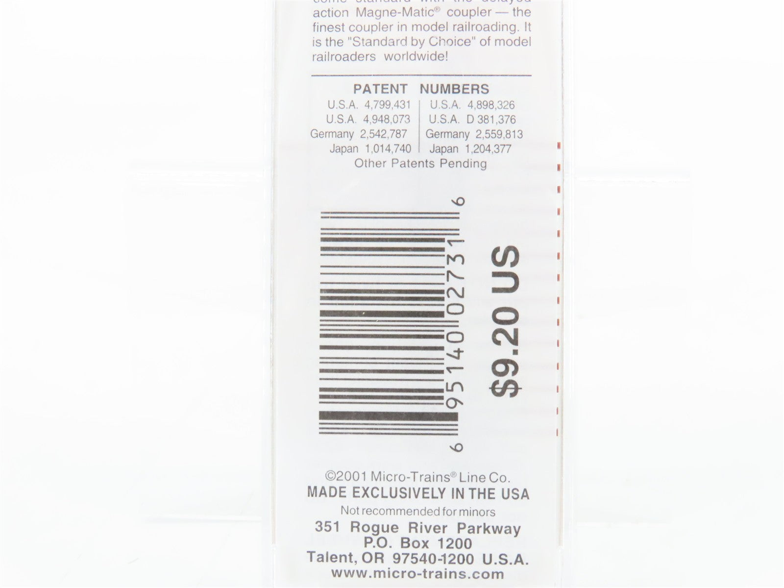 N Scale Micro-Trains MTL 45240 50' Flat Car RTR