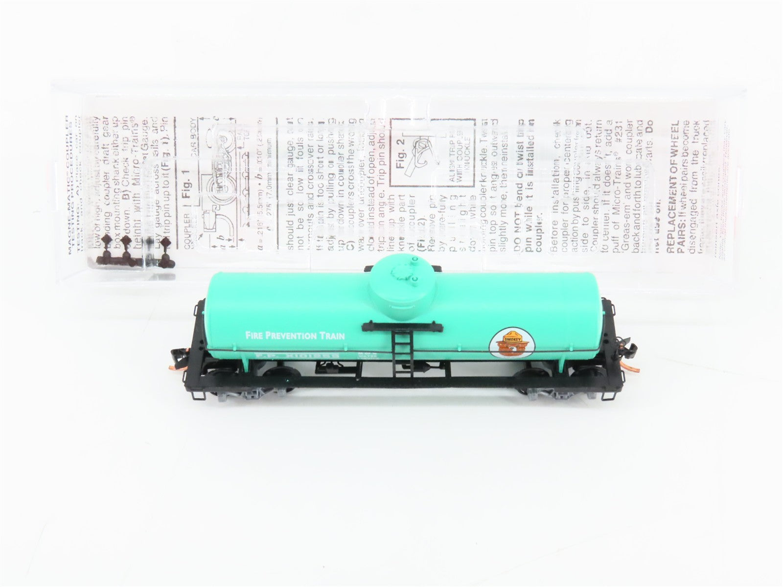 N Scale Micro-Trains MTL 65540 Smokey Bear / Fire Prevention Train Tank Car RTR