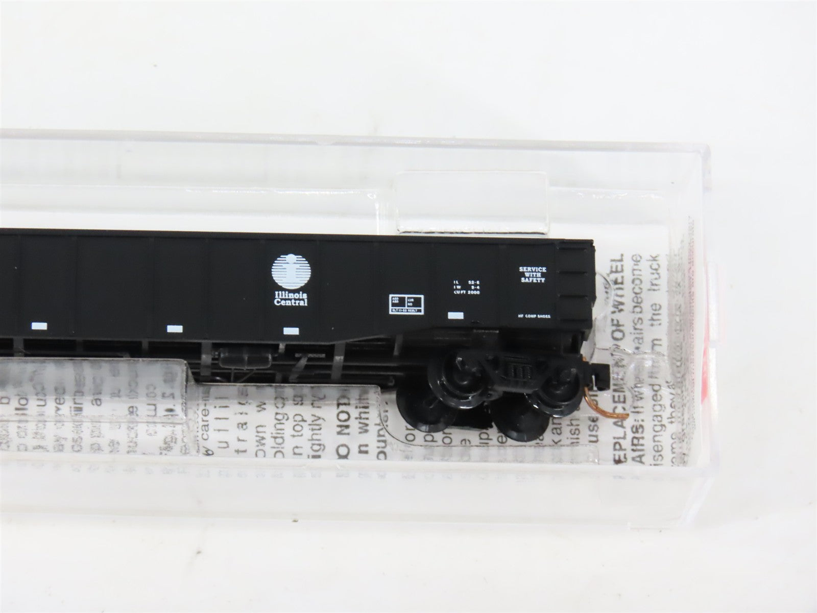 N Scale Micro-Trains MTL 105550 IC Illinois Central 50' Gondola 245102 RTR