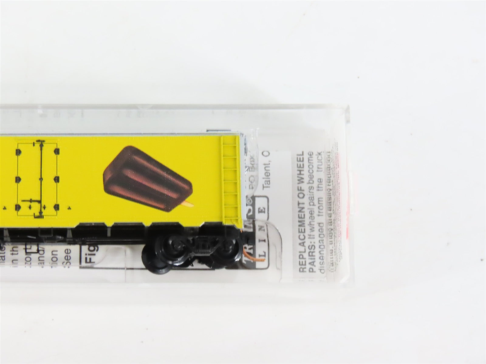 N Scale Micro-Trains MTL 59060 GH Fudgsicle 40' Steel Ice Reefer 601 RTR