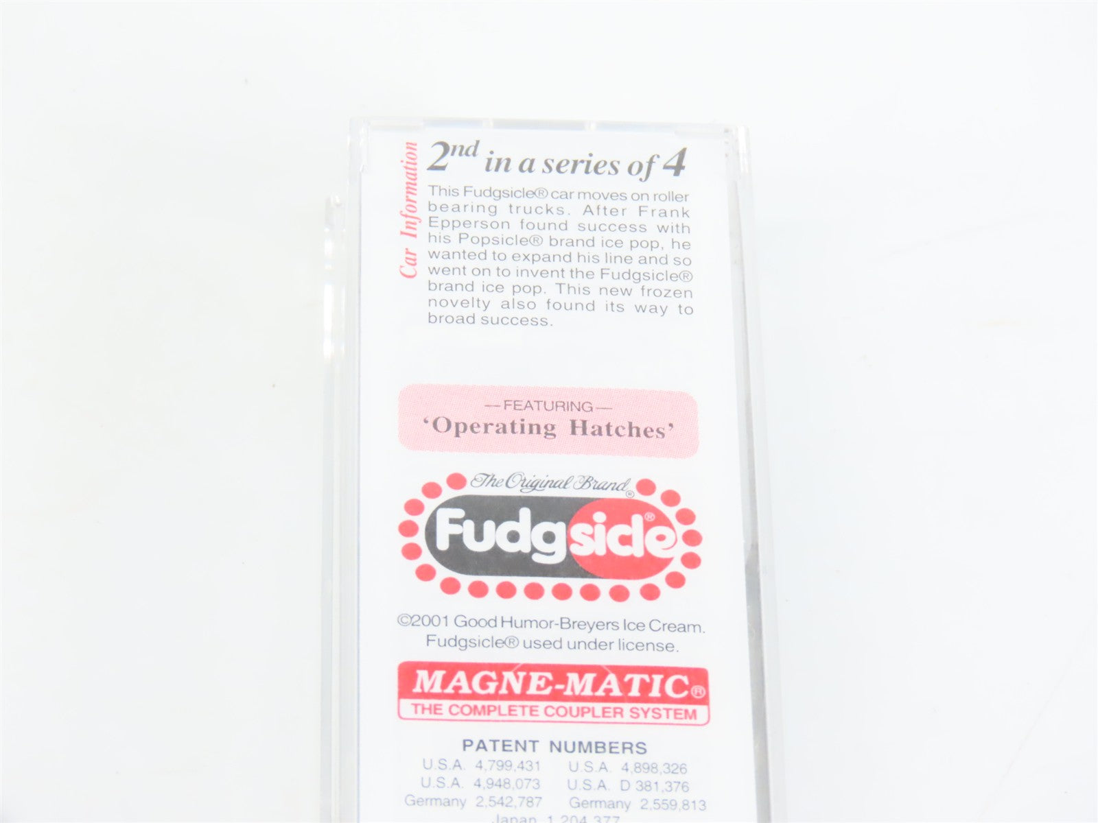 N Scale Micro-Trains MTL 59060 GH Fudgsicle 40' Steel Ice Reefer 601 RTR