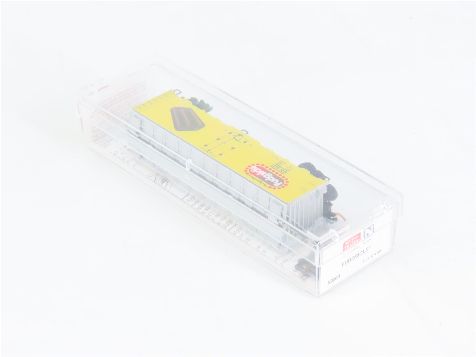 N Scale Micro-Trains MTL 59060 GH Fudgsicle 40' Steel Ice Reefer 601 RTR