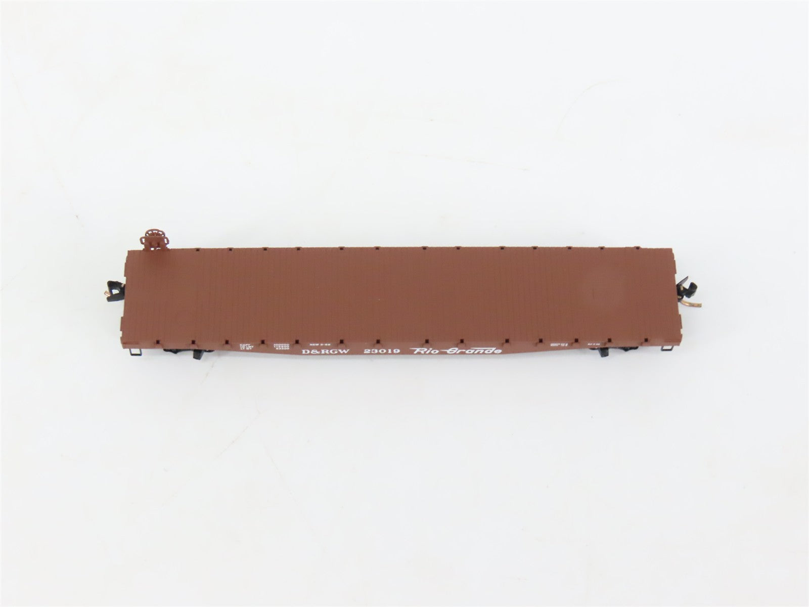 N Scale Micro-Trains MTL 45060 Denver & Rio Grande Western 50' Flat Car RTR