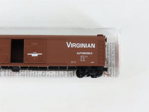 N Scale Micro-Trains MTL 79050 Virginian 50' Wagon Top Double Door Box Car RTR