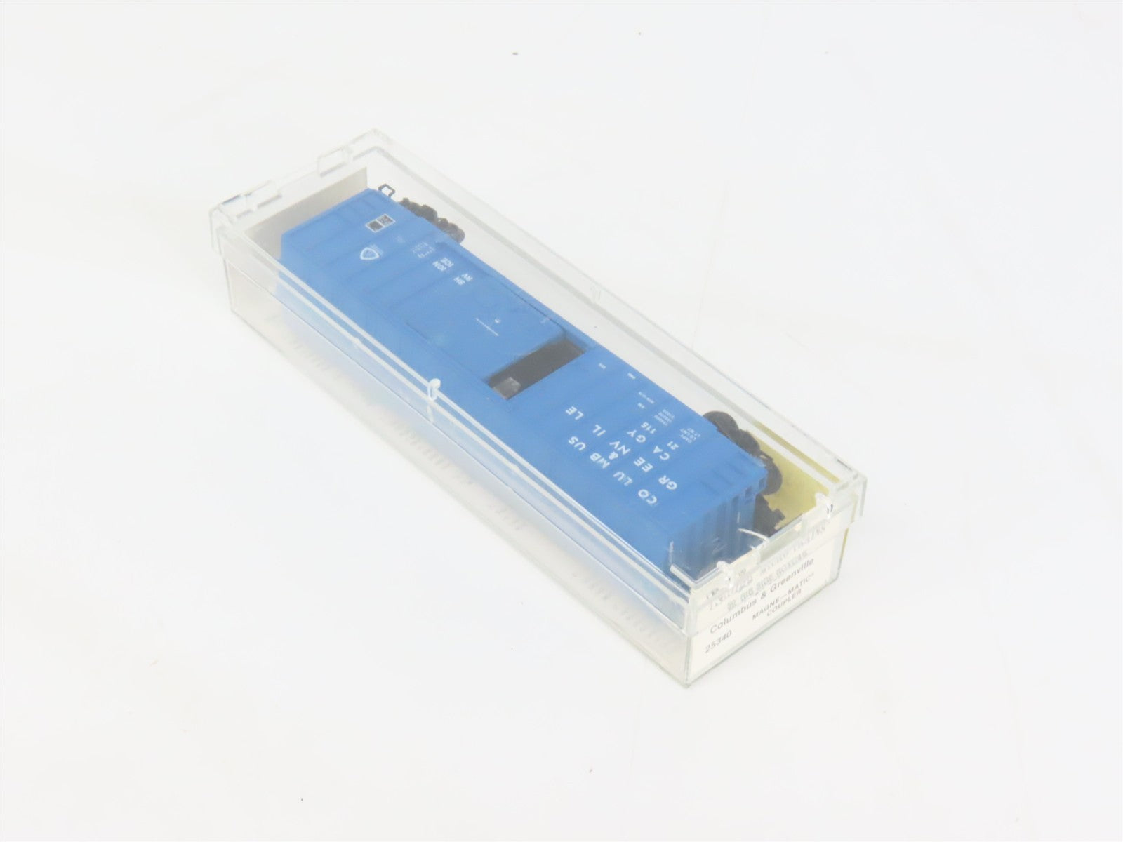 N Kadee Micro-Trains MTL 25340 CAGY Columbus & Greenville 50' Box Car 21115 RTR