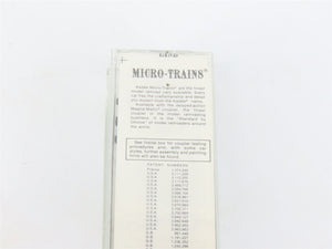 N Kadee Micro-Trains MTL 25400 BM Boston & Maine Guilford 50' Box Car 3249 RTR