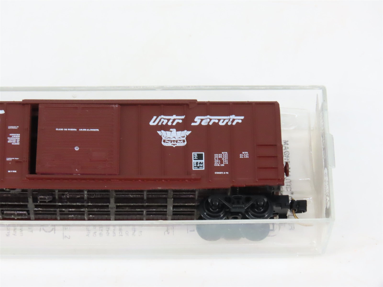 N Kadee Micro-Trains MTL 25320 NdeM National de Mexico 50' Box Car 102495 RTR