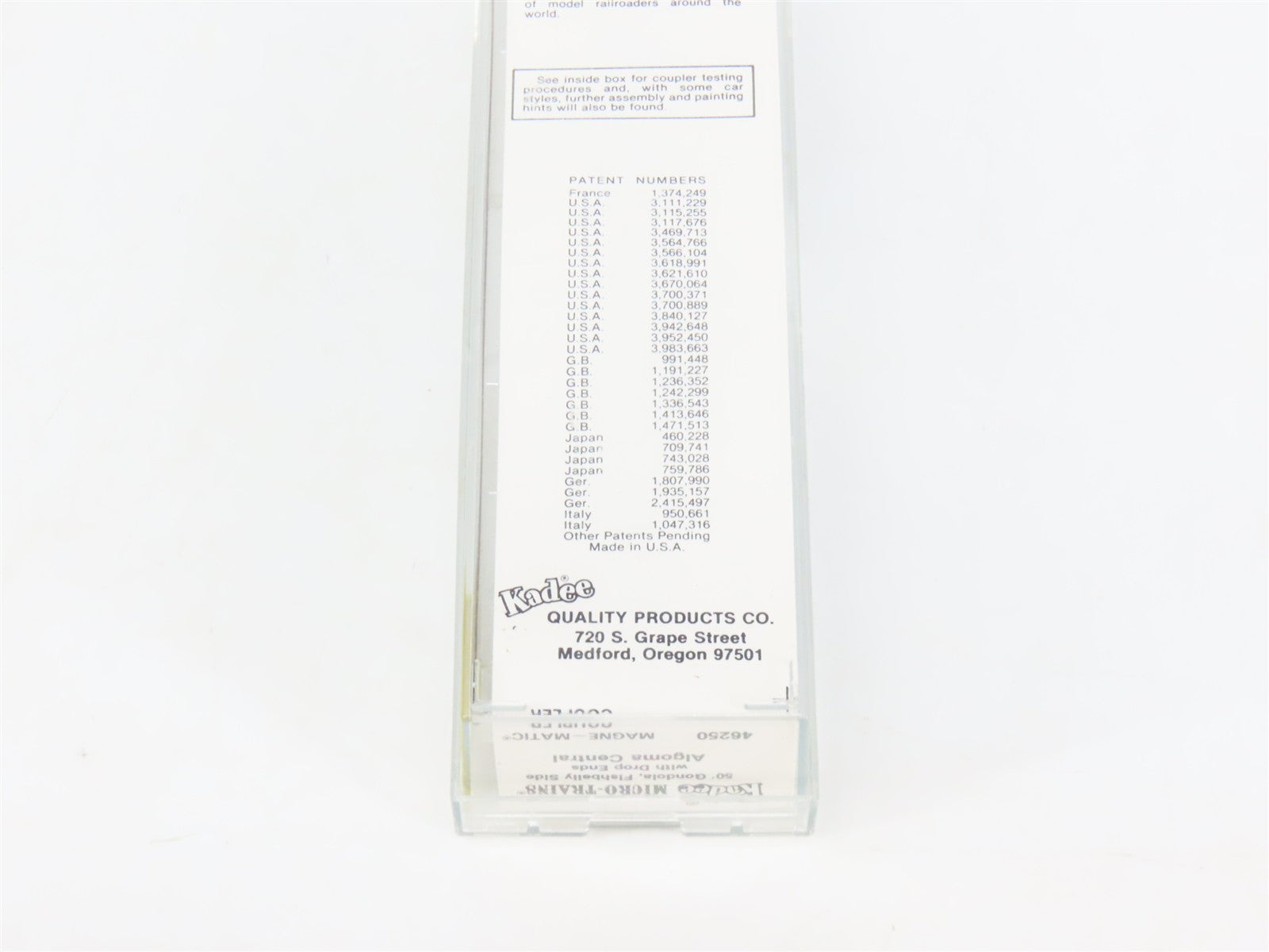 N Scale Micro-Trains MTL 46250 AC Algoma Central 50' Fishbelly Side Gondola RTR