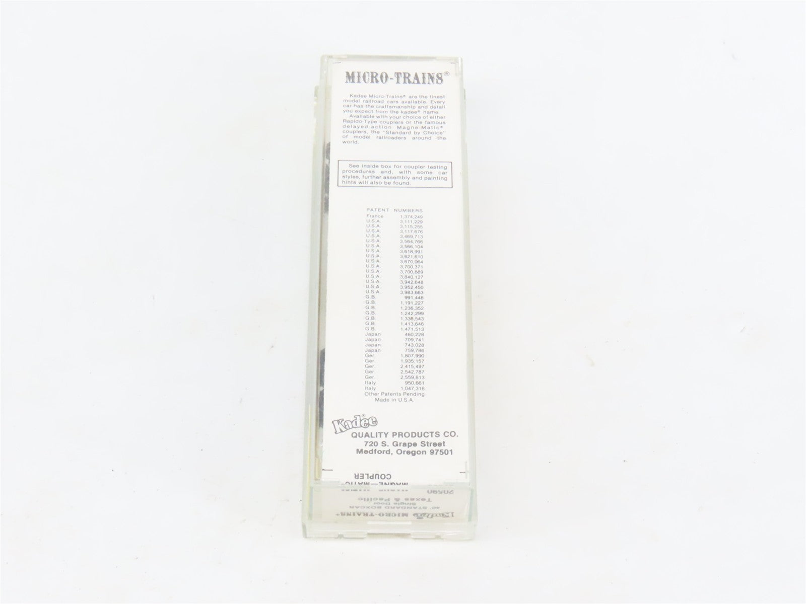 N Scale Kadee Micro-Trains MTL 20590 T&P Texas & Pacific 40' Box Car 41153 RTR