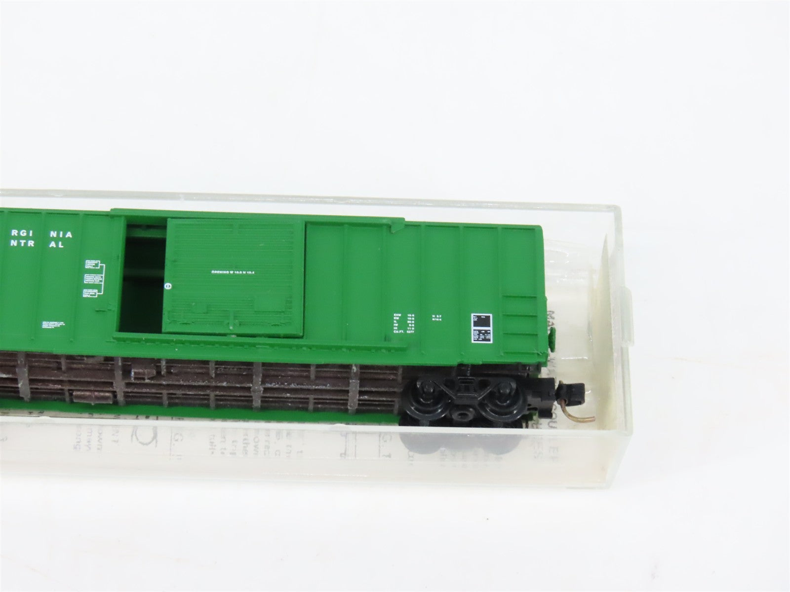 N Scale Kadee Micro-Trains MTL 25360 VC Virginia Central 50' Box Car 1172 RTR
