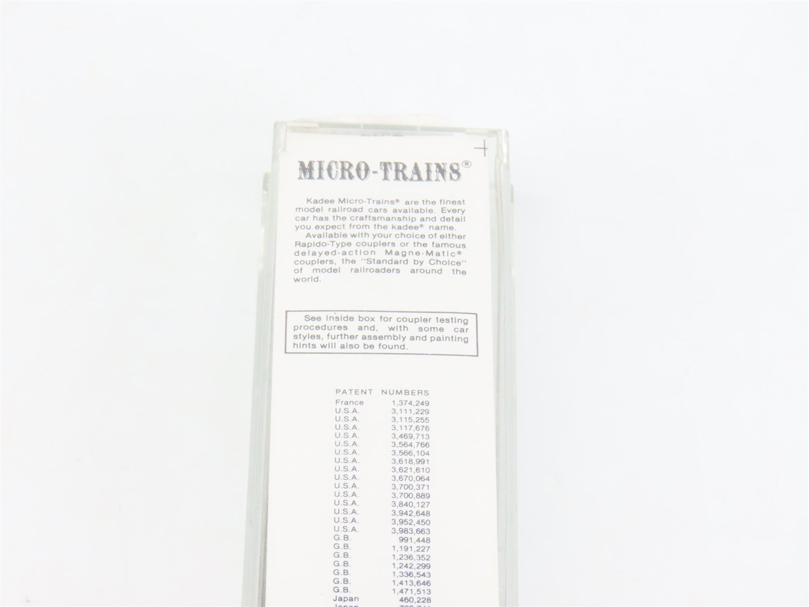 N Scale Kadee Micro-Trains MTL 25360 VC Virginia Central 50' Box Car 1172 RTR