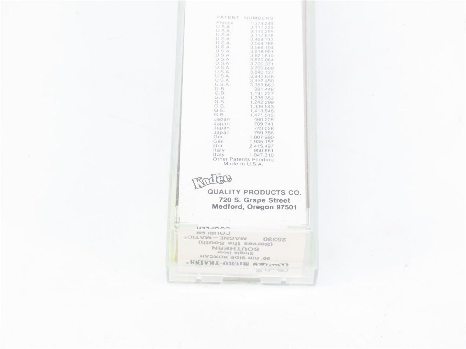 N Scale Kadee Micro-Trains MTL 25330 Southern 