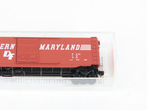 N Scale Micro-Trains MTL 31160 WM Western Maryland 50' Single Door Box Car RTR