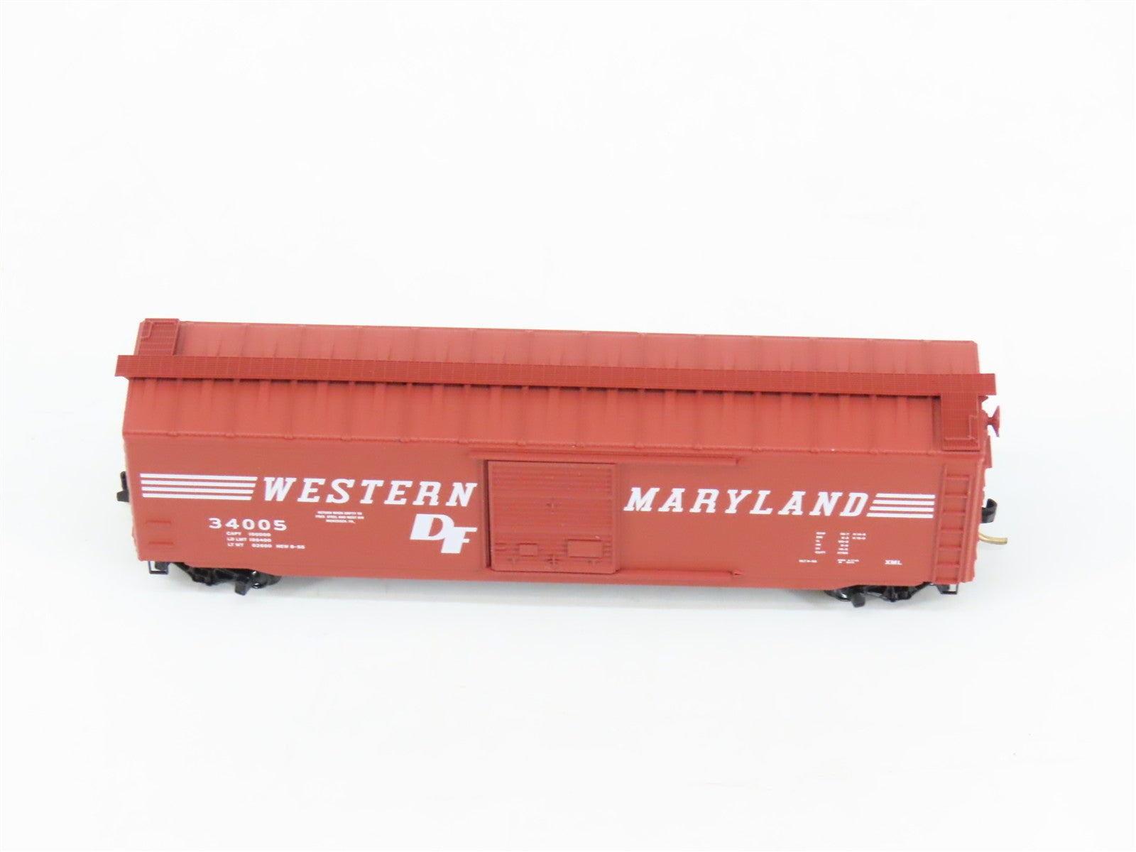 N Scale Micro-Trains MTL 31160 WM Western Maryland 50' Single Door Box Car RTR
