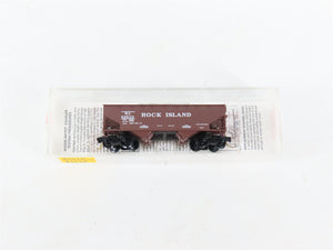 N Scale Micro-Trains MTL 90010 RI Rock Island 33' 2-Bay Hopper 89500 RTR