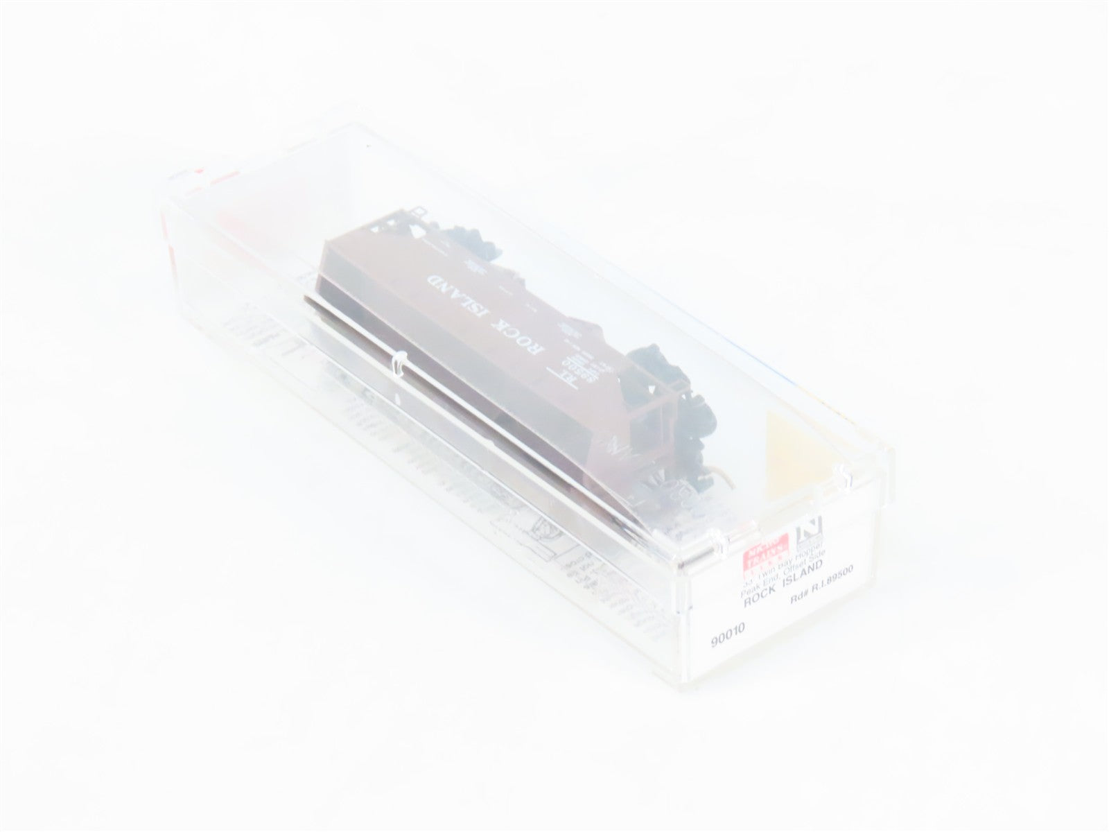 N Scale Micro-Trains MTL 90010 RI Rock Island 33' 2-Bay Hopper 89500 RTR