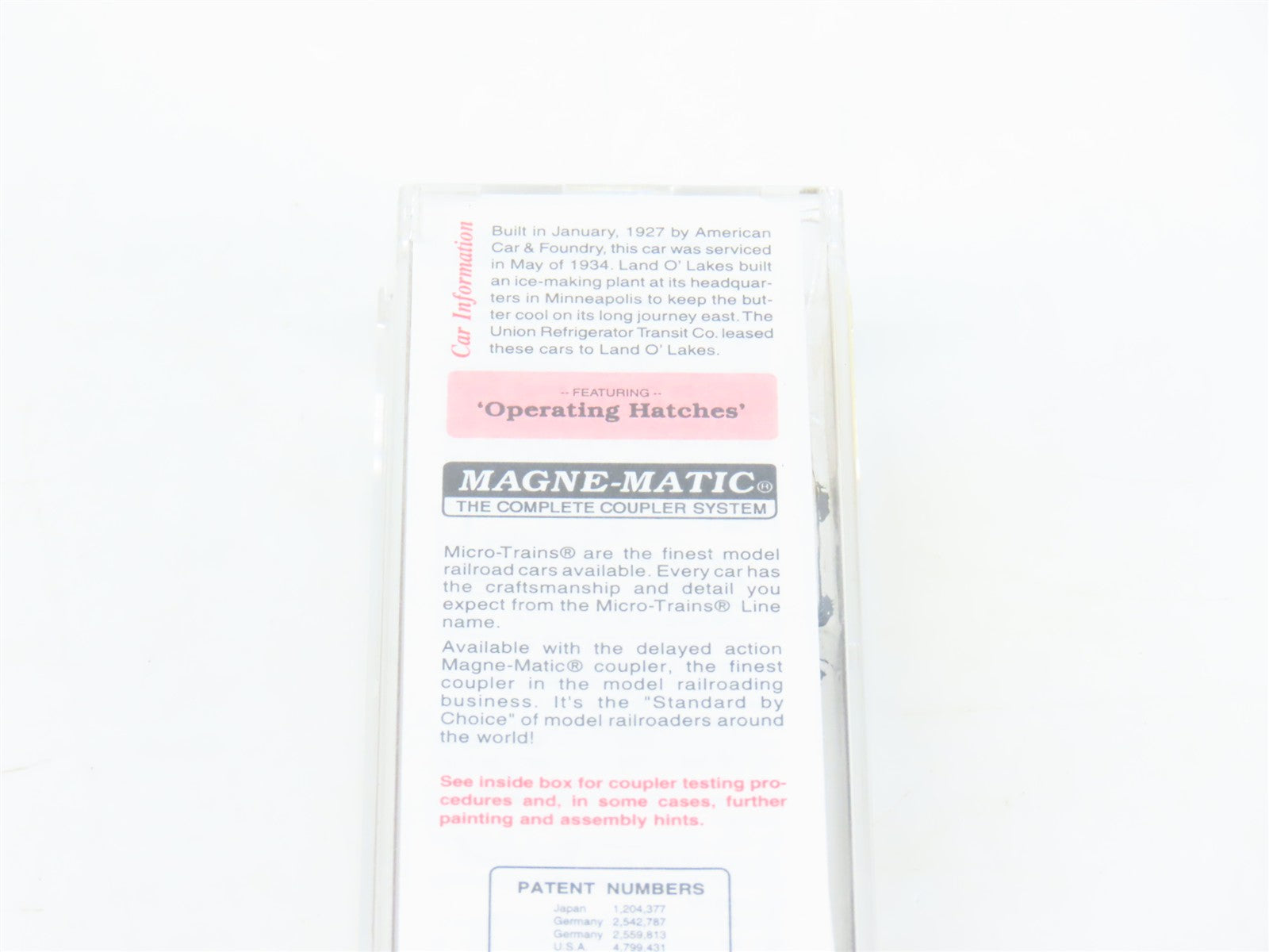 N Scale Micro-Trains MTL 49470 Union Refrigerator Transit Co. 40' Reefer RTR