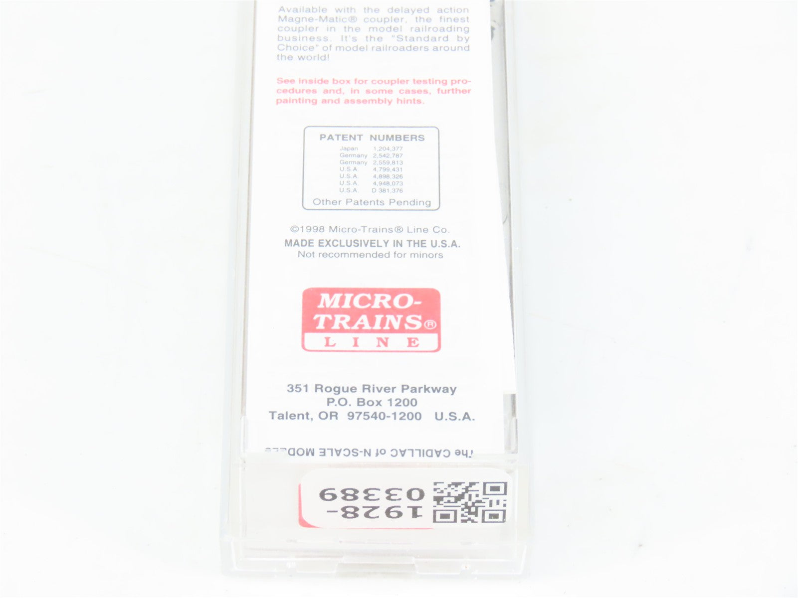 N Scale Micro-Trains MTL 49470 Union Refrigerator Transit Co. 40' Reefer RTR