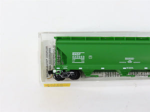 N Scale Micro-Trains MTL 94110 BNSF Railway 3-Bay Covered Hopper 422033 RTR