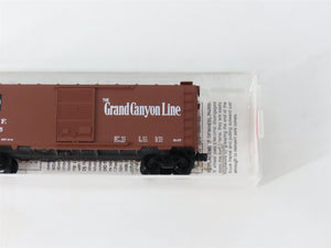 N Scale Micro-Trains MTL 20060 ATSF Santa Fe Grand Canyon 40' Box Car 143585 RTR
