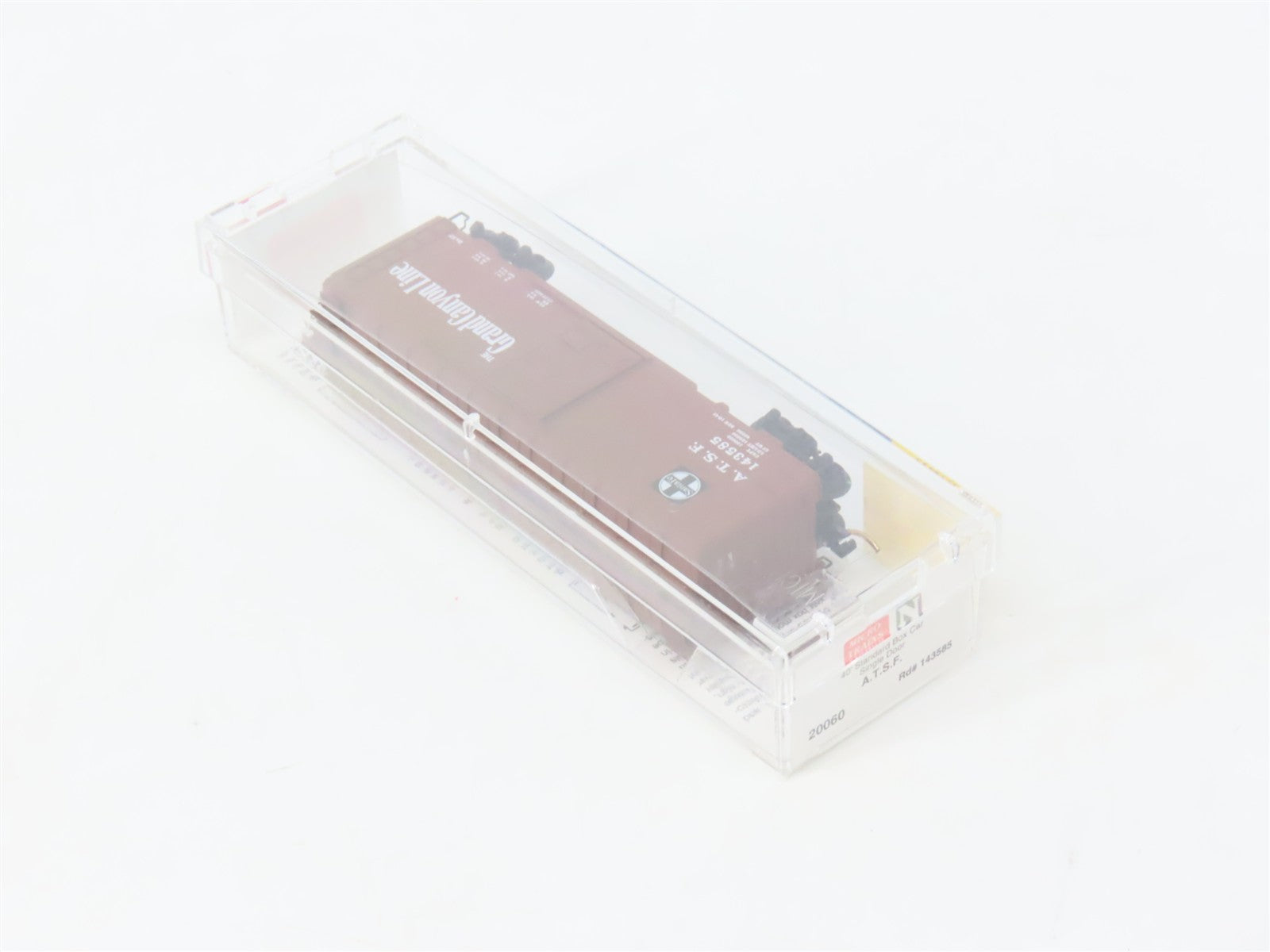 N Scale Micro-Trains MTL 20060 ATSF Santa Fe Grand Canyon 40' Box Car 143585 RTR