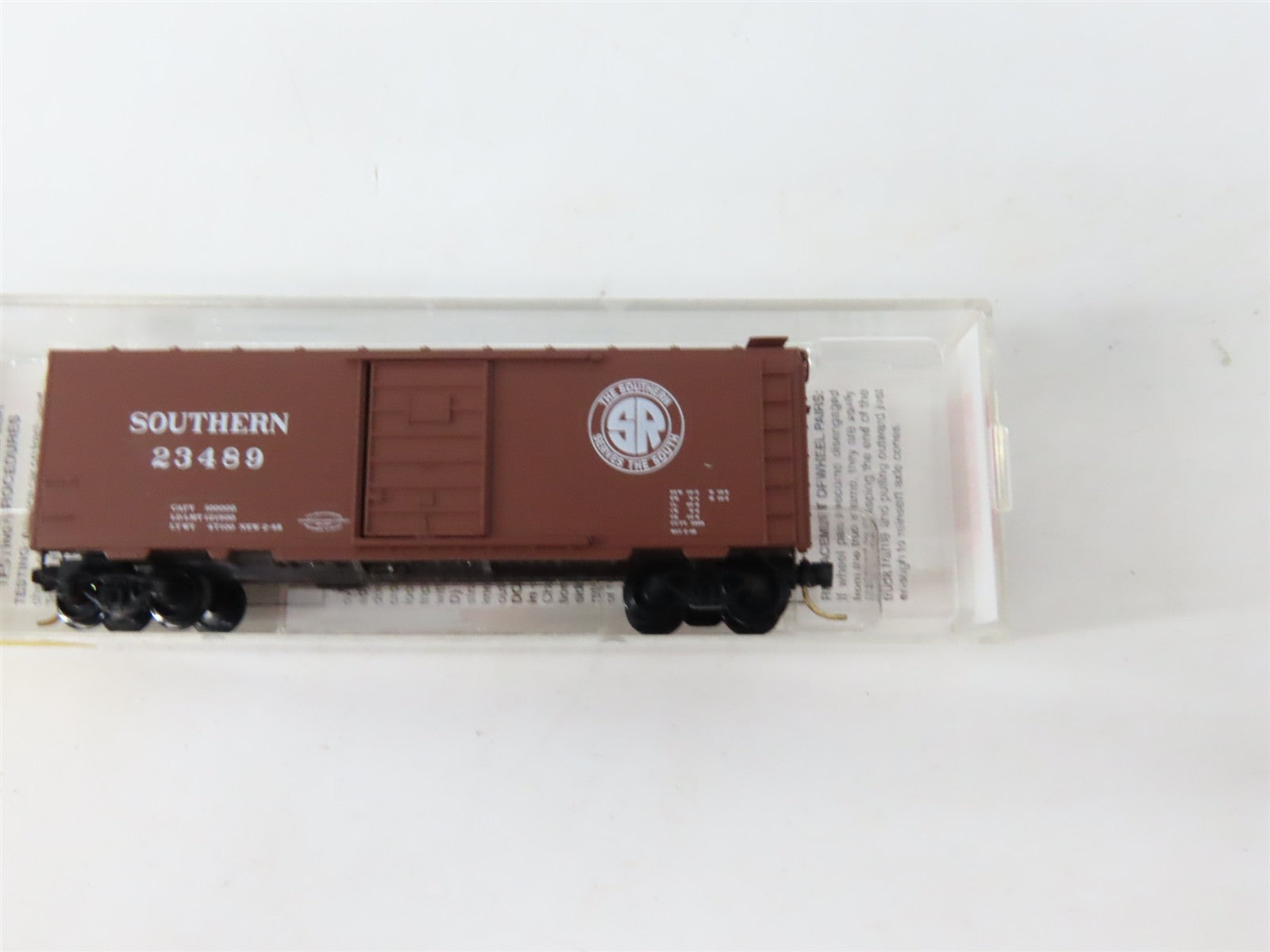 N Scale Micro-Trains MTL 20062 SR Southern Railway 40' Box Car 23489 RTR