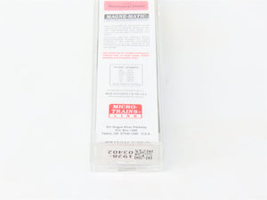 N Scale Micro-Trains MTL 105030 B&O Baltimore & Ohio 50' Gondola 351065 RTR