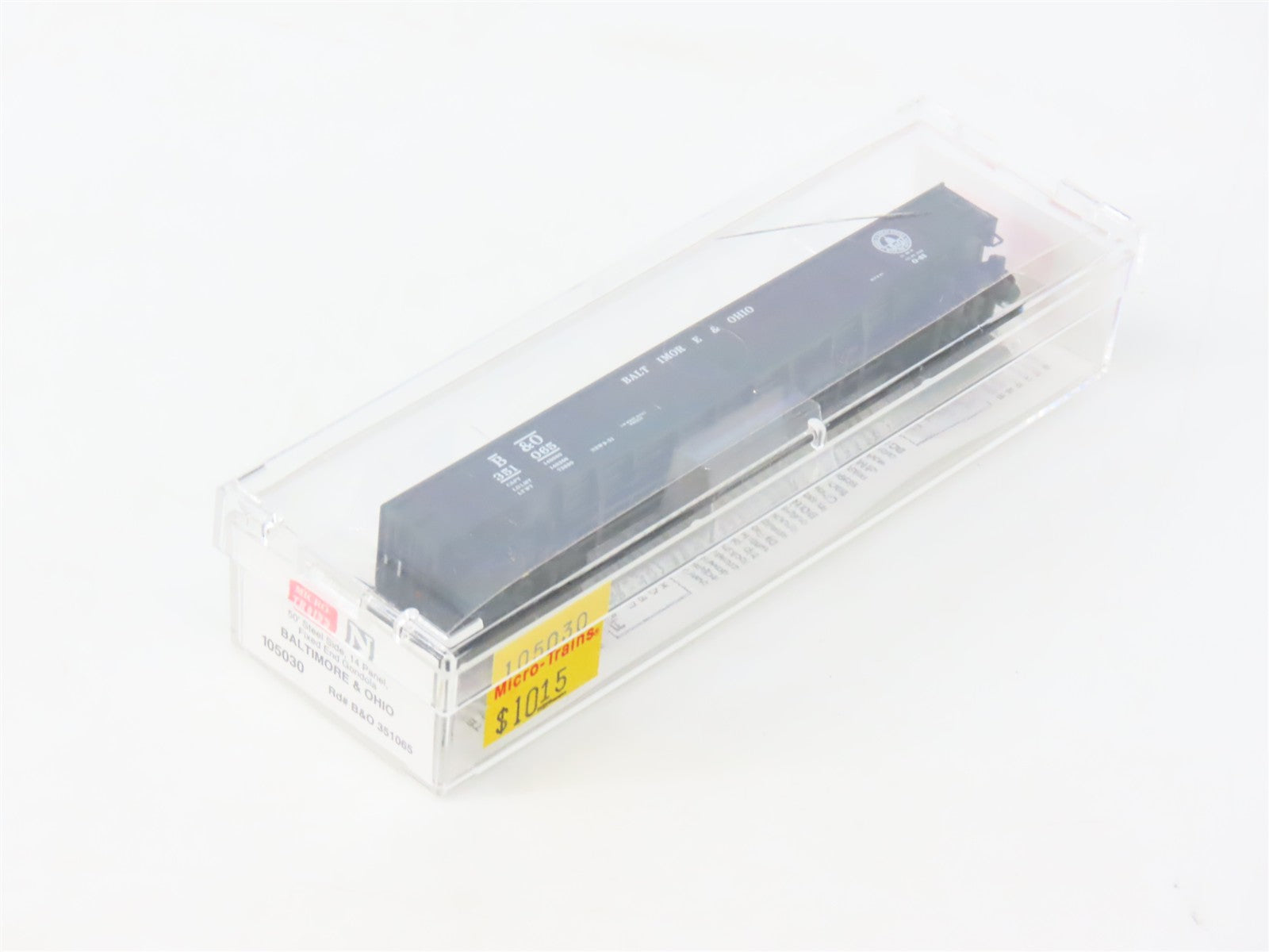 N Scale Micro-Trains MTL 105030 B&O Baltimore & Ohio 50' Gondola 351065 RTR