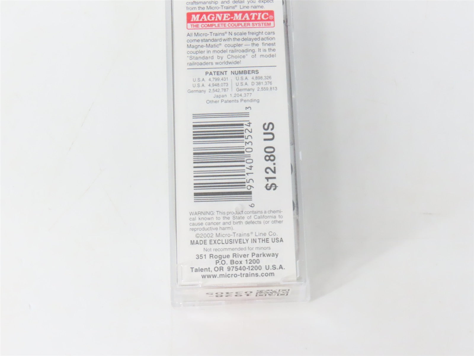 N Scale Micro-Trains MTL 20596 CMO CStPM&O Route Of The 