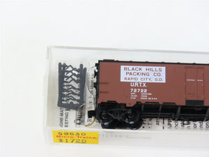 N Scale Micro-Trains MTL 59530 URTX U.R.T.C. 40' Steel Side Ice Reefer 72722 RTR