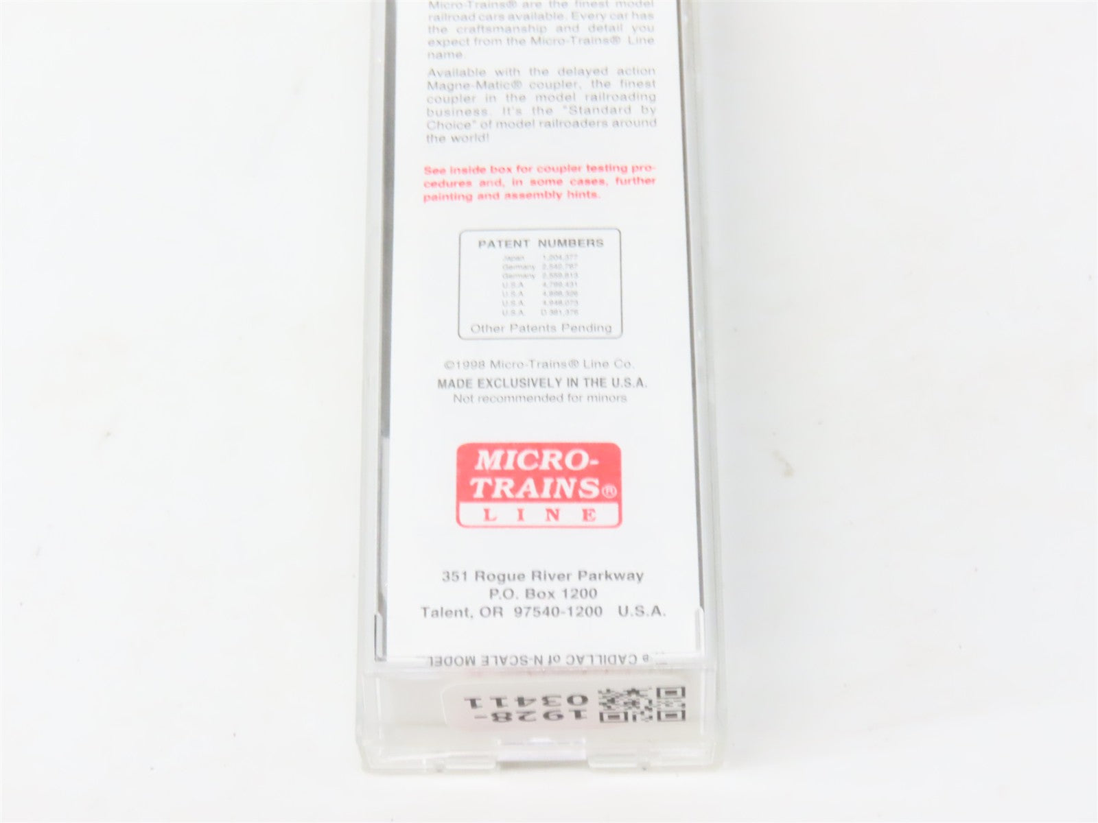 N Scale Micro-Trains MTL 34010 B&O Chessie System 50' Double Door Box Car RTR