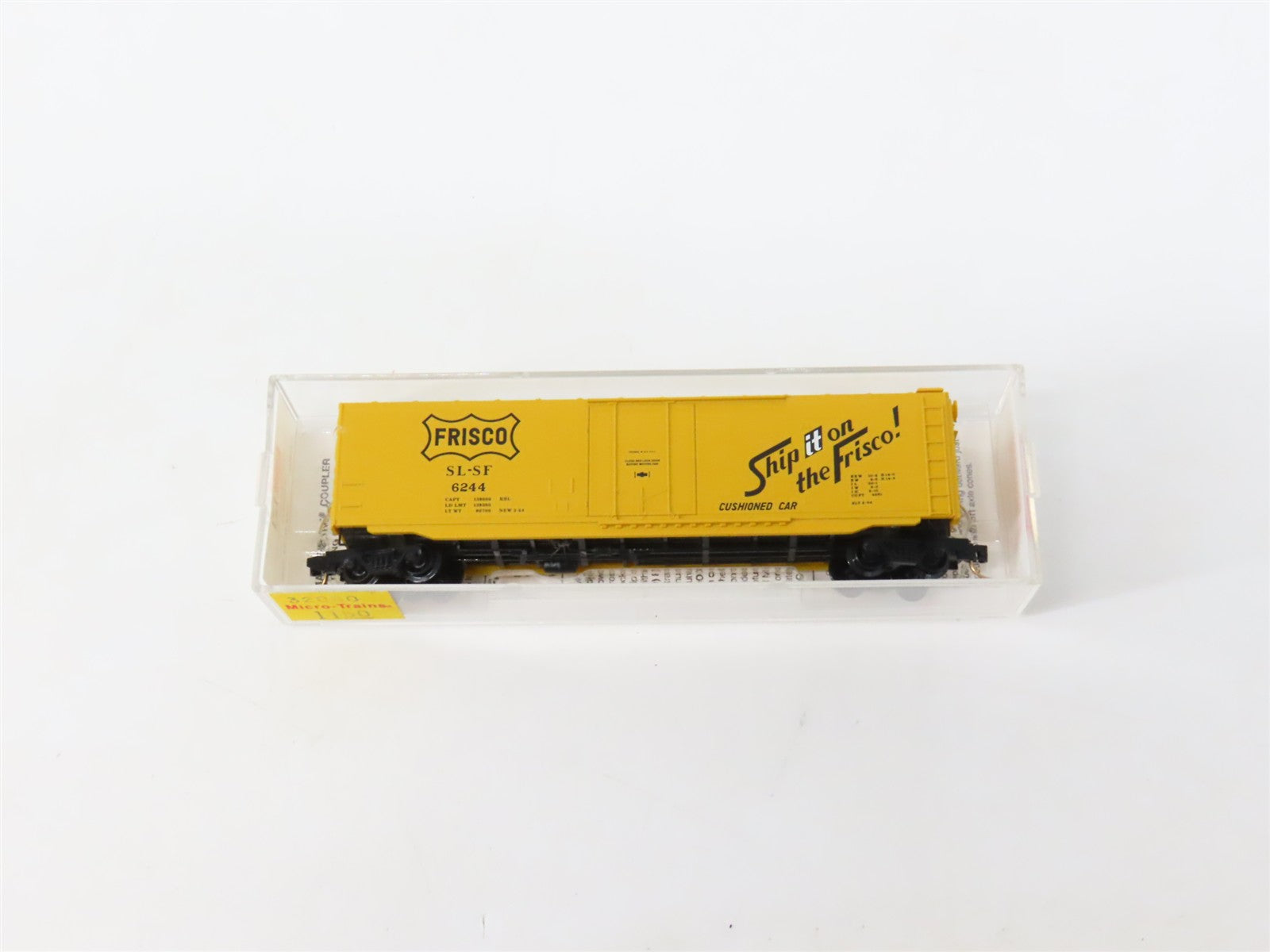 N Scale Micro-Trains MTL 32060 SL-SF Frisco 50' Box Car 6244 RTR