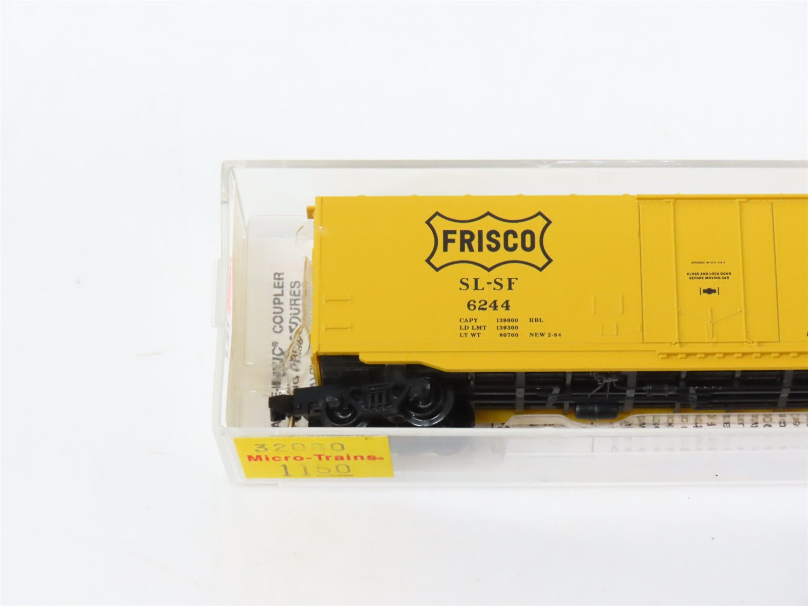 N Scale Micro-Trains MTL 32060 SL-SF Frisco 50' Box Car 6244 RTR