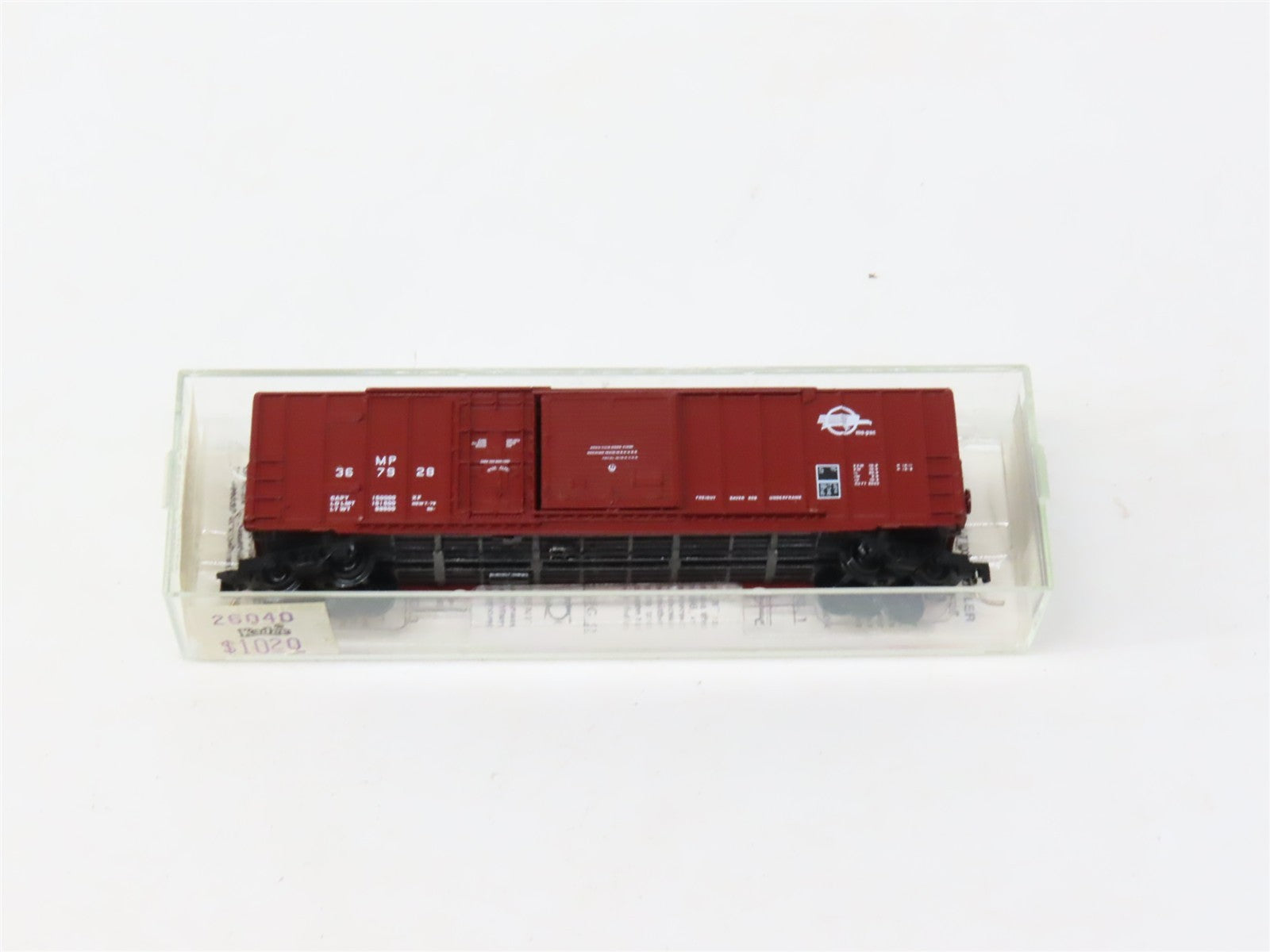 N Scale Kadee Micro-Trains MTL 26040 MP Mo-Pac 50' Box Car 367928 RTR