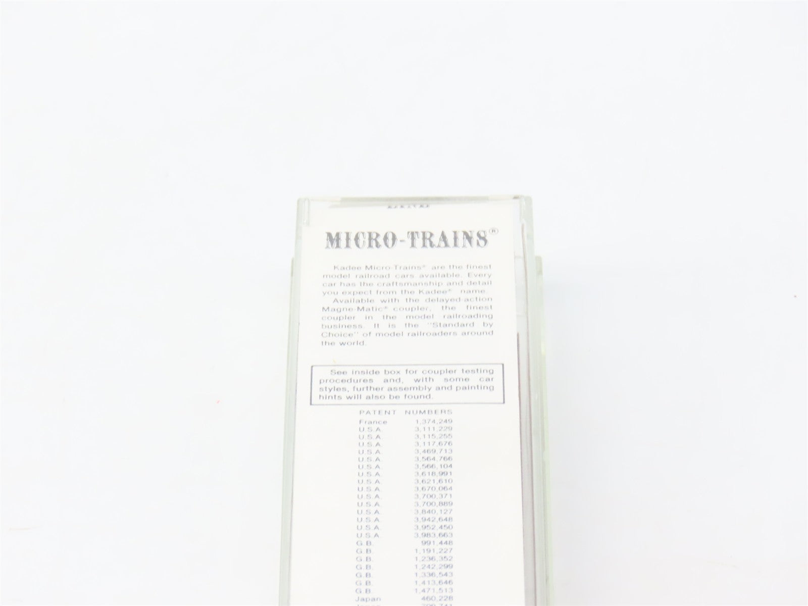 N Kadee Micro-Trains MTL 20740 CIL Monon The Hoosier Line 40' Box Car 9145 RTR