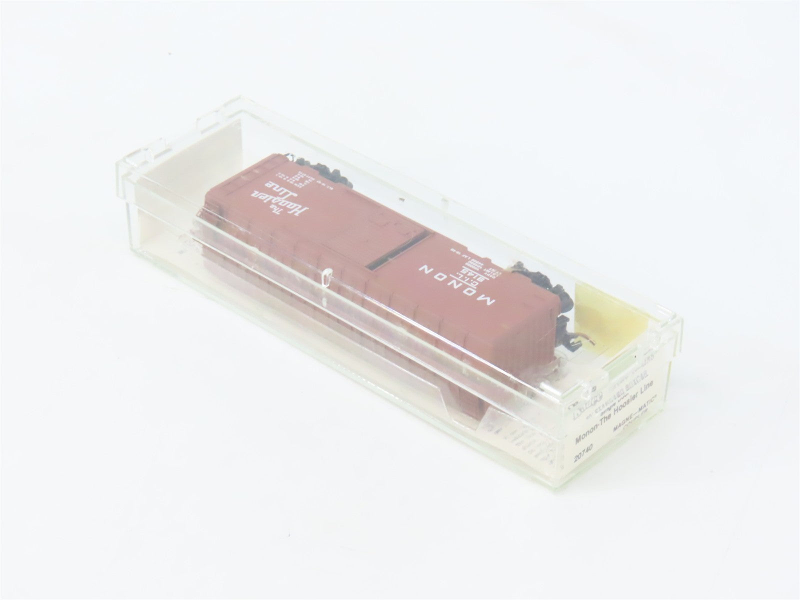 N Kadee Micro-Trains MTL 20740 CIL Monon The Hoosier Line 40' Box Car 9145 RTR