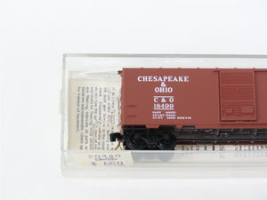 N Scale Kadee Micro-Trains MTL 20440 C&O Chesapeake & Ohio 40' Box Car 18499 RTR