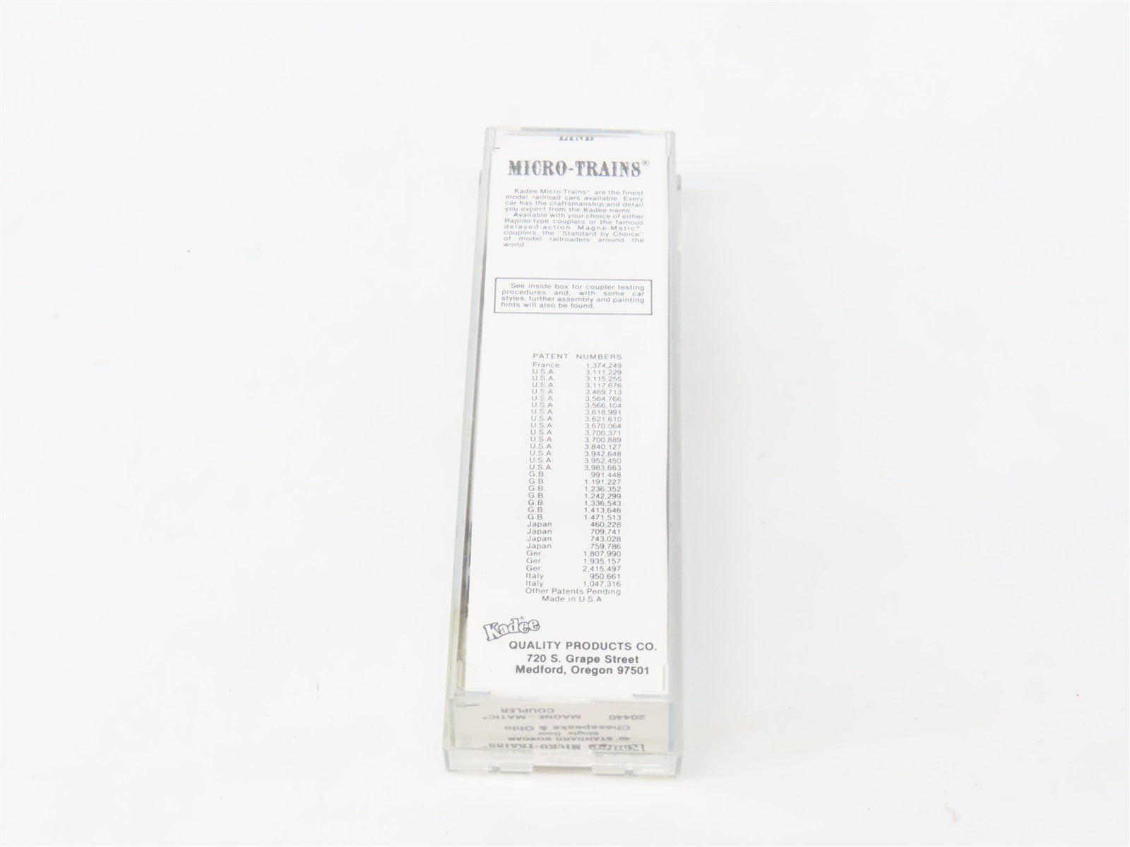 N Scale Kadee Micro-Trains MTL 20440 C&O Chesapeake & Ohio 40' Box Car 18499 RTR