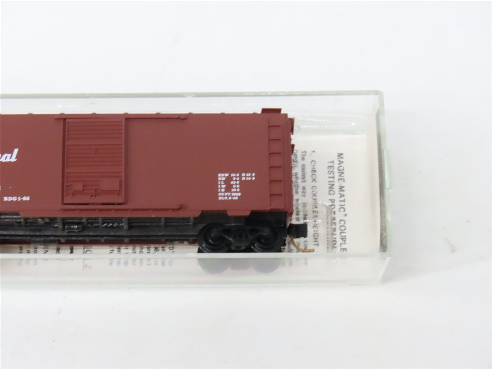 N Scale Kadee Micro-Trains MTL 20600 ITC Illinois Terminal 40' Box Car 453 RTR