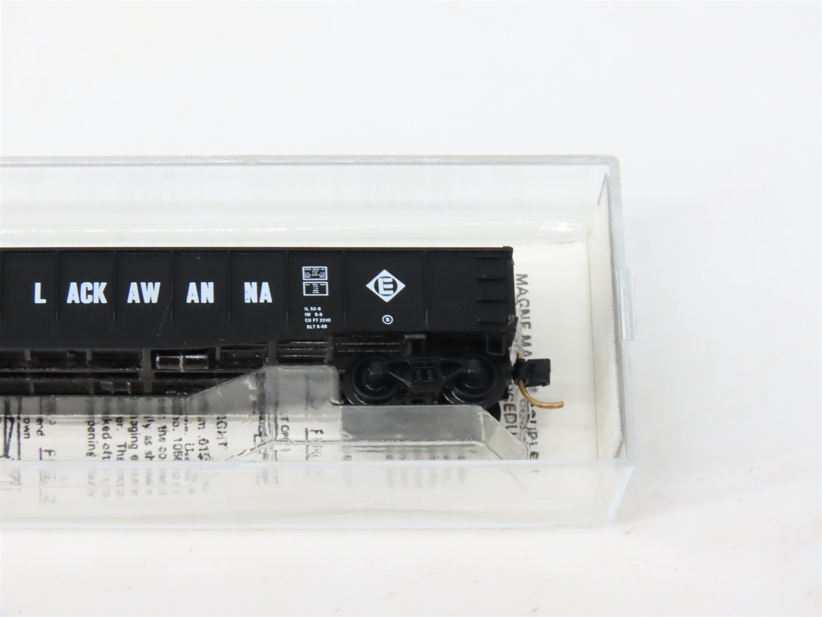 N Scale Micro-Trains MTL 46220 EL Erie Lackawanna 50' Gondola 11612 RTR