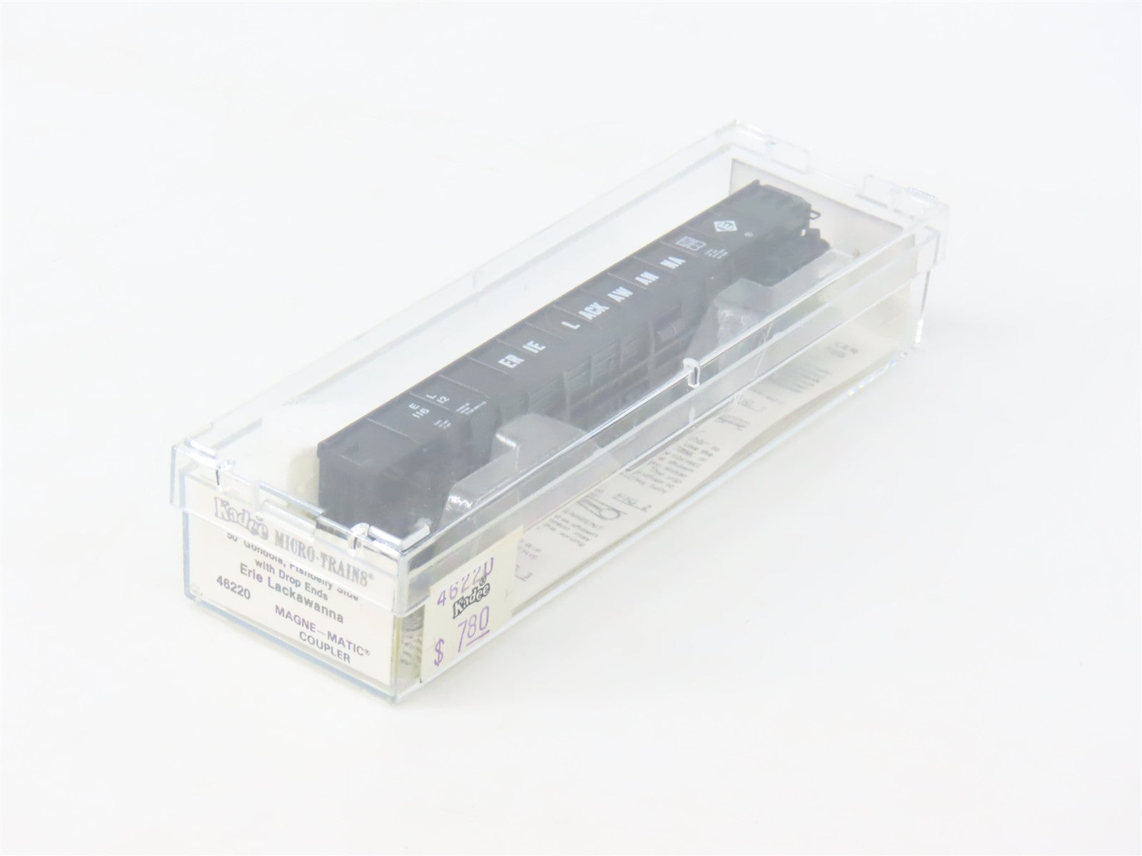 N Scale Micro-Trains MTL 46220 EL Erie Lackawanna 50' Gondola 11612 RTR