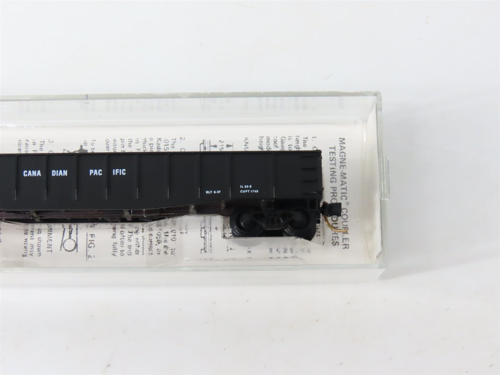 N Scale Micro-Trains MTL 46290 CP Canadian Pacific 50' Fishbelly Gondola RTR