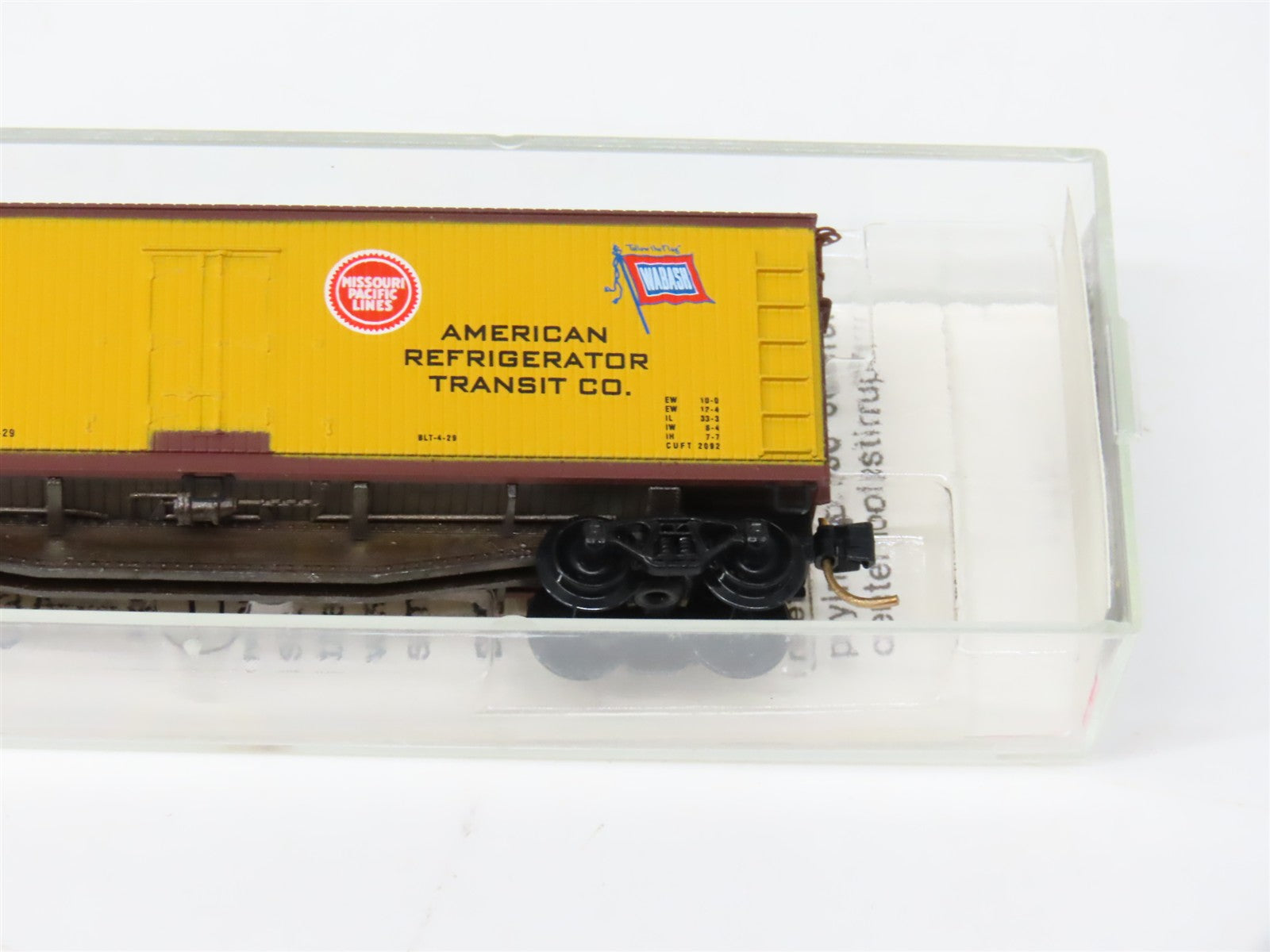N Scale Micro-Trains MTL 49290 American Refrigerator Transit 40' Reefer RTR