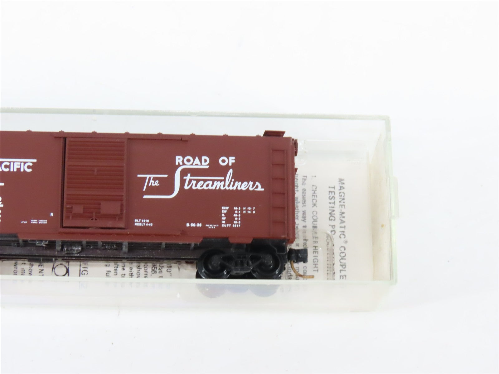 N Scale Micro-Trains MTL 20620 UP Union Pacific 40' Box Car 195342 RTR