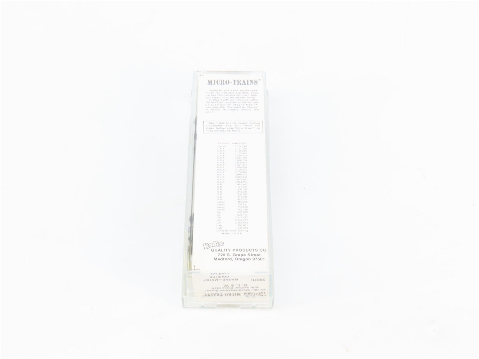 N Scale Micro-Trains MTL 39070 Delaware, Lackawanna & Western 40' Box Car RTR