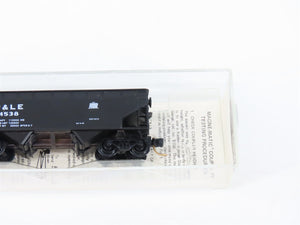N Scale Micro-Trains MTL 55230 P&LE Pittsburgh & Lake Erie 33' 2-Bay Hopper RTR