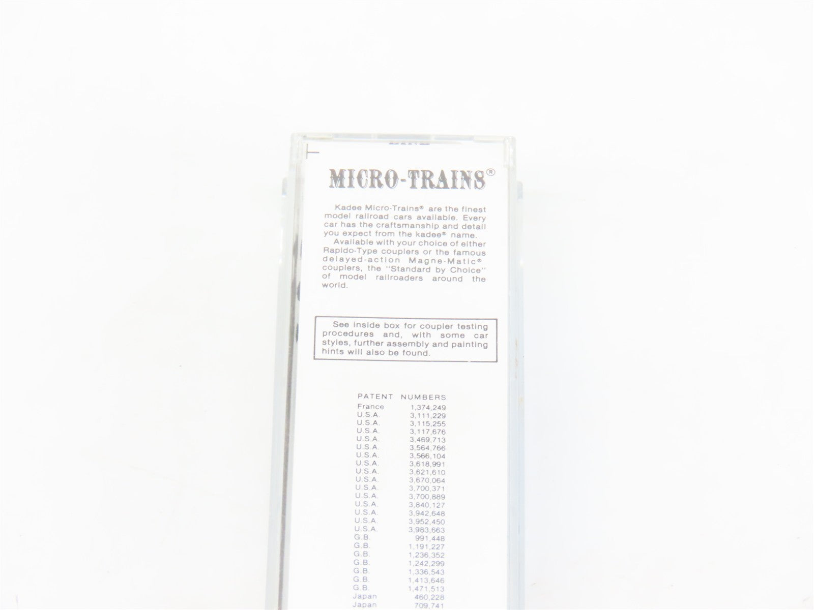 N Scale Kadee Micro-Trains MTL 25240 BM Boston & Maine 50' Box Car 80025 RTR