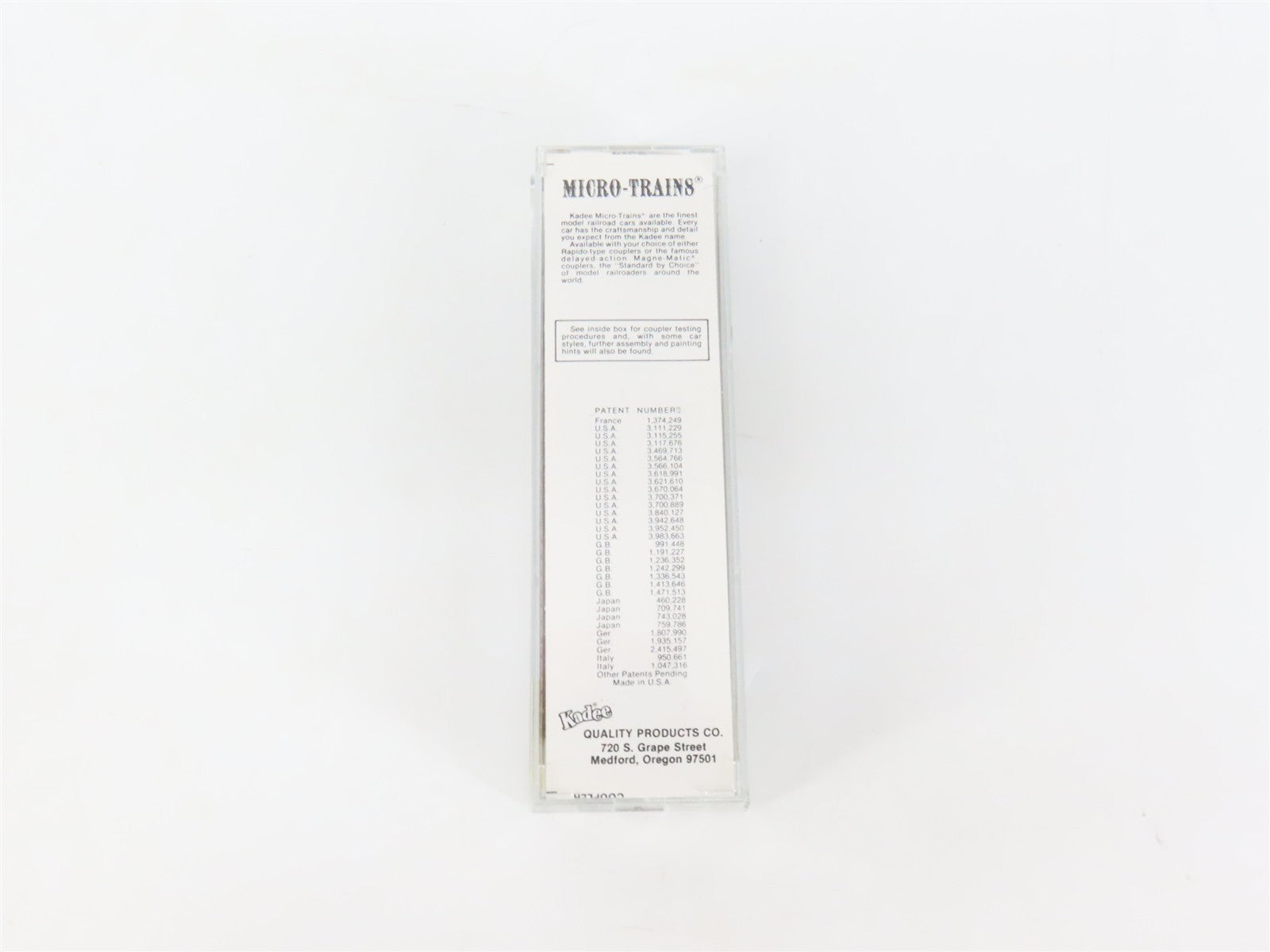 N Kadee Micro-Trains MTL 25320 NdeM National de Mexico 50' Box Car 102495 RTR